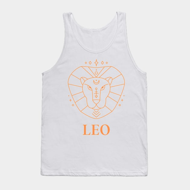 LEO Tank Top by Sun From West